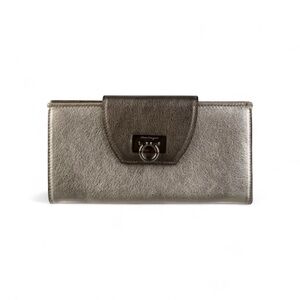 Salvatore Ferragamo Leather Wallet, Dust Bag